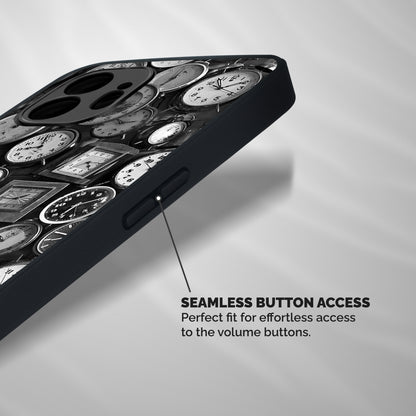 Monochrome Collection Shockproof Hybrid Protection (Metal + TPU) Back Case Cover