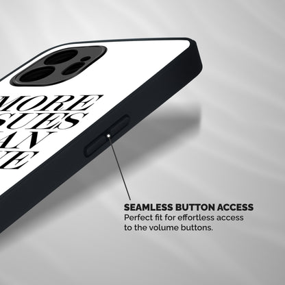 More Issues than Vogue (White) Shockproof Hybrid Protection (Metal + TPU) Back Case Cover