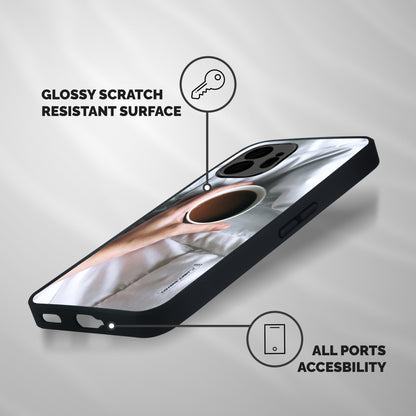 Morning Mocha Shockproof Hybrid Protection (Metal + TPU) Back Case Cover