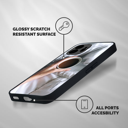 Morning Mocha Shockproof Hybrid Protection (Metal + TPU) Back Case Cover