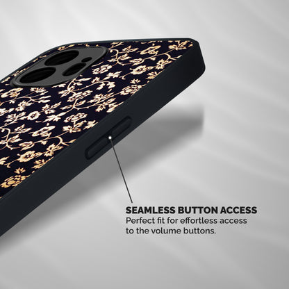 Most Beautiful Floral Shockproof Hybrid Protection (Metal + TPU) Back Case Cover
