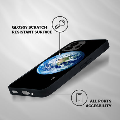 Mother Earth Shockproof Hybrid Protection (Metal + TPU) Back Case Cover