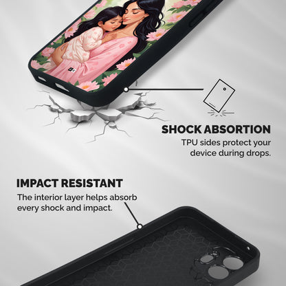 Mother Love Shockproof Hybrid Protection (Metal + TPU) Back Case Cover