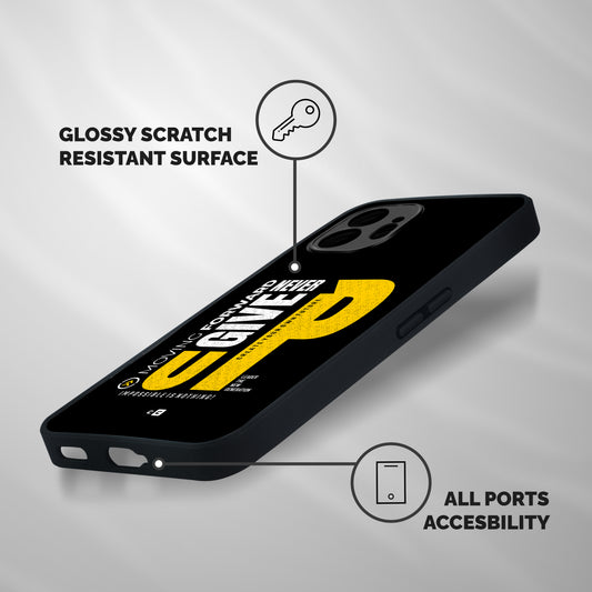 Moving Forward Shockproof Hybrid Protection (Metal + TPU) Back Case Cover