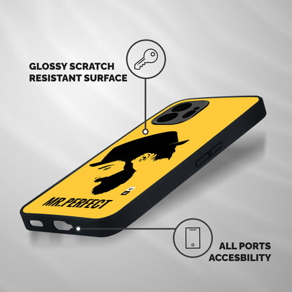Mr Perfect Shockproof Hybrid Protection (Metal + TPU) Back Case Cover