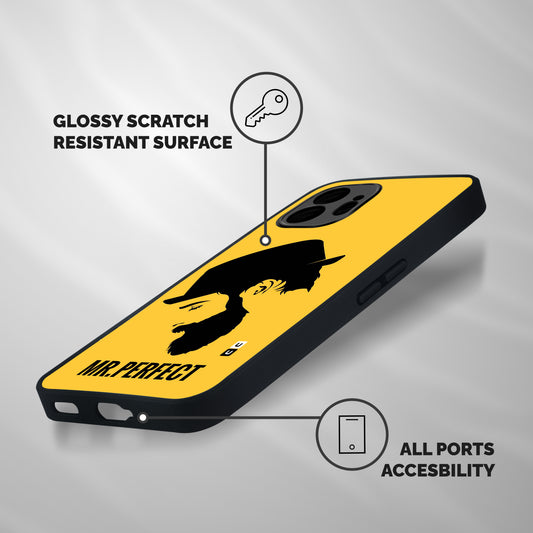 Mr Perfect Shockproof Hybrid Protection (Metal + TPU) Back Case Cover