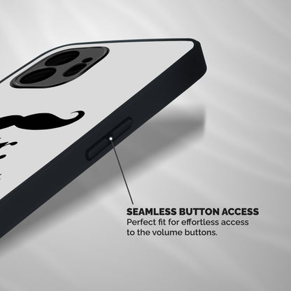 Mr. Right. Shockproof Hybrid Protection (Metal + TPU) Back Case Cover