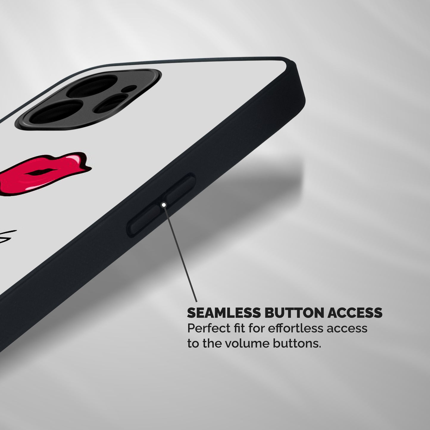 Ms. Always Right. Shockproof Hybrid Protection (Metal + TPU) Back Case Cover