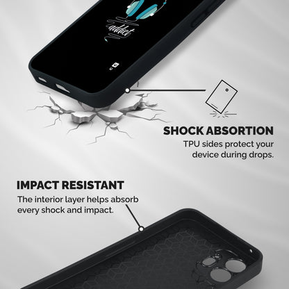Music Addict Shockproof Hybrid Protection (Metal + TPU) Back Case Cover