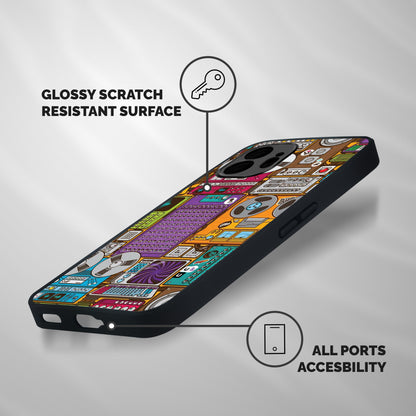 Music Decks Shockproof Hybrid Protection (Metal + TPU) Back Case Cover