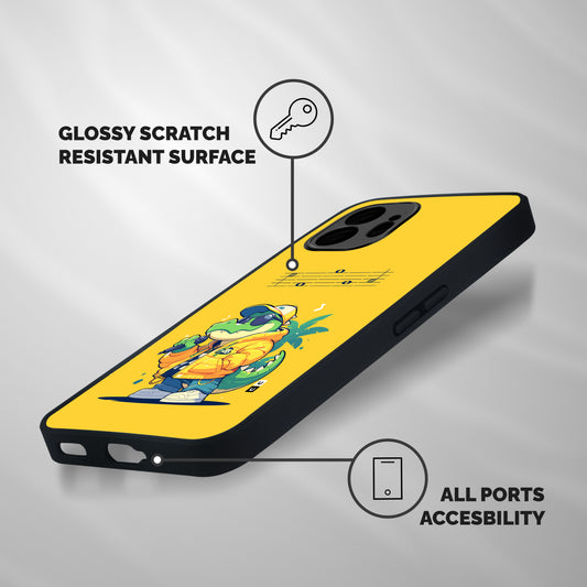 Music Gator Shockproof Hybrid Protection (Metal + TPU) Back Case Cover