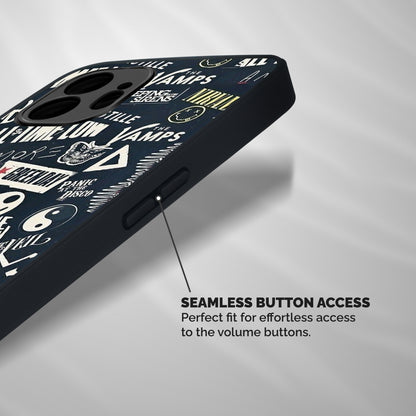 Music My Paradise Shockproof Hybrid Protection (Metal + TPU) Back Case Cover