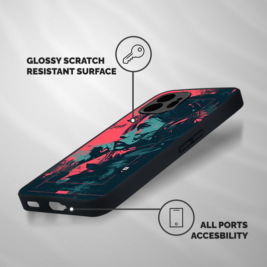 Musical Illustration Shockproof Hybrid Protection (Metal + TPU) Back Case Cover