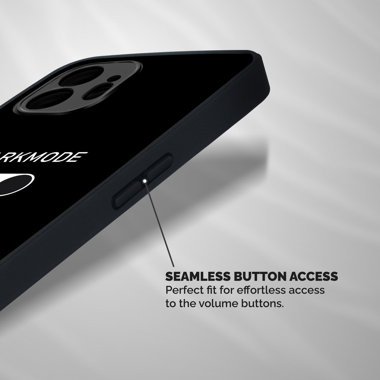 My Darkmode On Shockproof Hybrid Protection (Metal + TPU) Back Case Cover