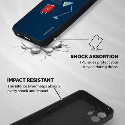 My Sunshine Shockproof Hybrid Protection (Metal + TPU) Back Case Cover