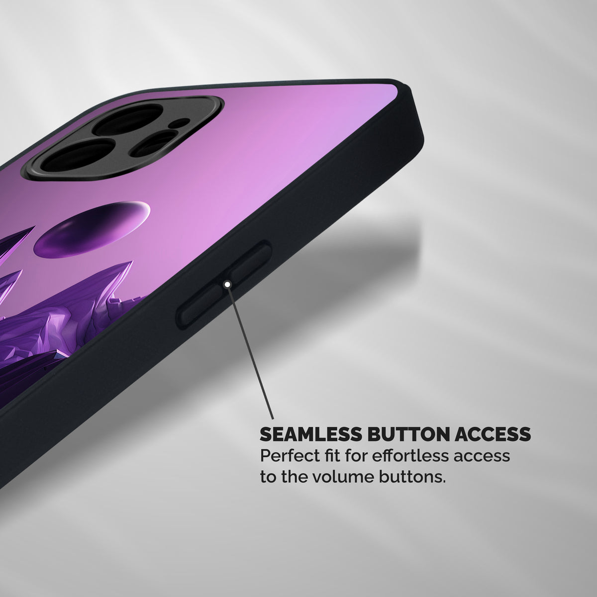 Mystical Landscape Shockproof Hybrid Protection (Metal + TPU) Back Case Cover