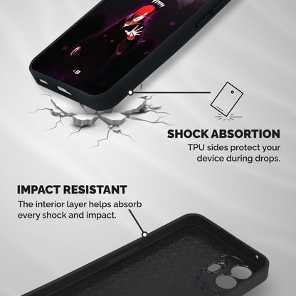 Nagato Fighting Shockproof Hybrid Protection (Metal + TPU) Back Case Cover