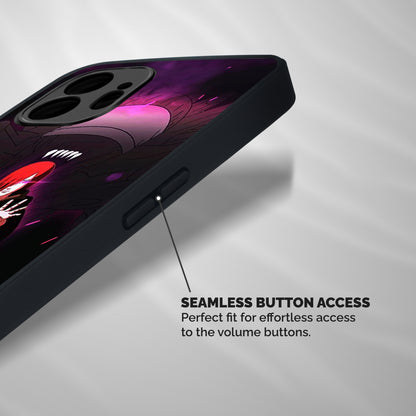 Nagato Fighting Shockproof Hybrid Protection (Metal + TPU) Back Case Cover