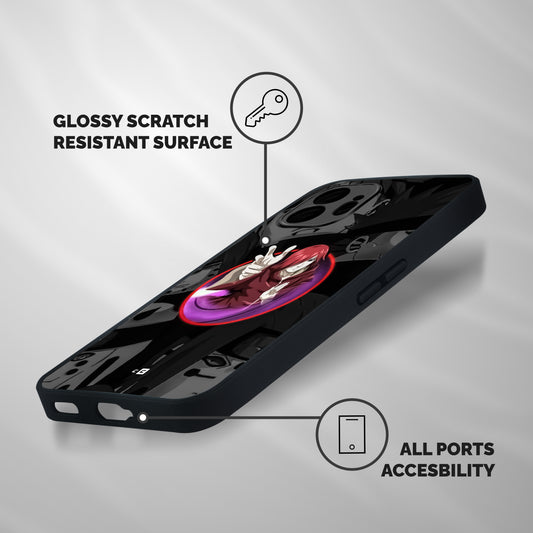 Nagato Uzumaki Shockproof Hybrid Protection (Metal + TPU) Back Case Cover