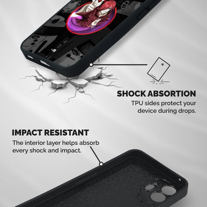 Nagato Uzumaki Shockproof Hybrid Protection (Metal + TPU) Back Case Cover