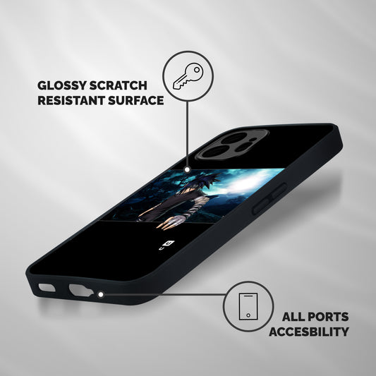 Naruto Cool Anime Night Shockproof Hybrid Protection (Metal + TPU) Back Case Cover