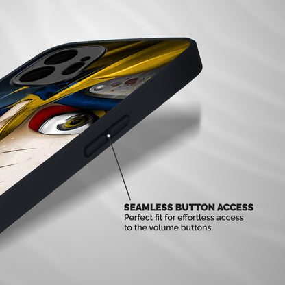 Naruto Facing Shockproof Hybrid Protection (Metal + TPU) Back Case Cover