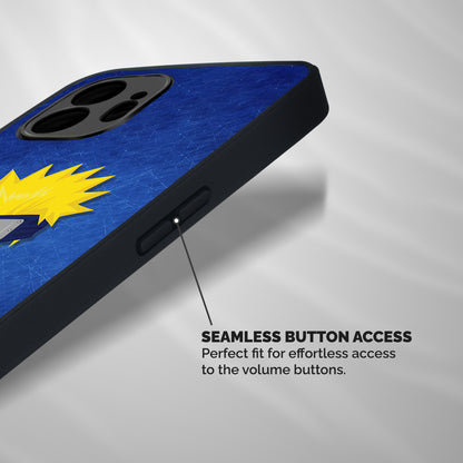 Naruto Headband Minimal Shockproof Hybrid Protection (Metal + TPU) Back Case Cover
