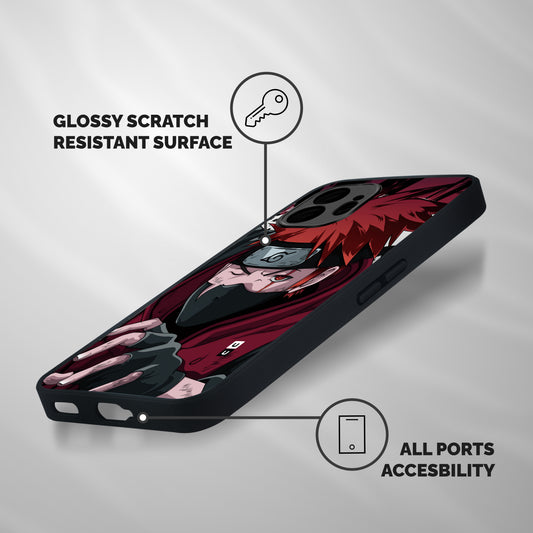 Naruto Ready Action Shockproof Hybrid Protection (Metal + TPU) Back Case Cover