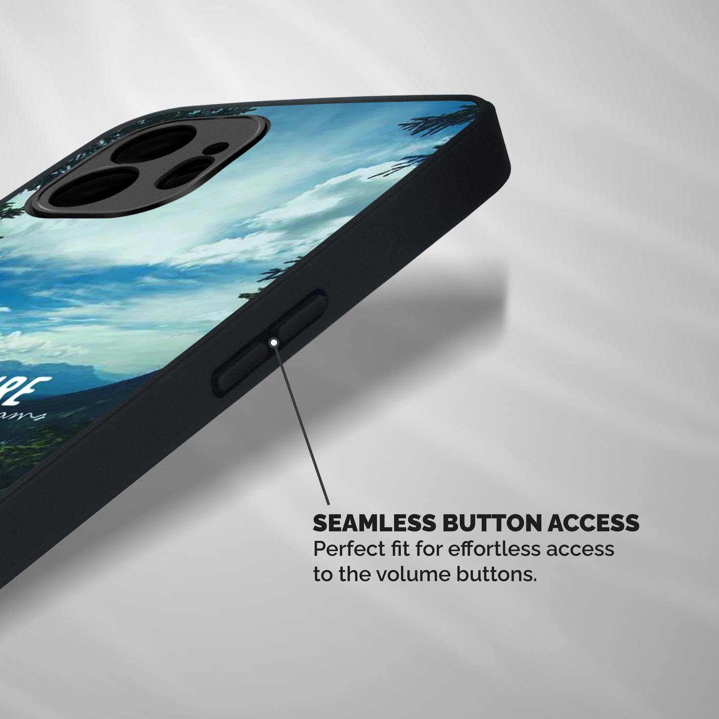 Natural Adventure Shockproof Hybrid Protection (Metal + TPU) Back Case Cover