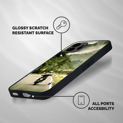 Nature Bike Shockproof Hybrid Protection (Metal + TPU) Back Case Cover