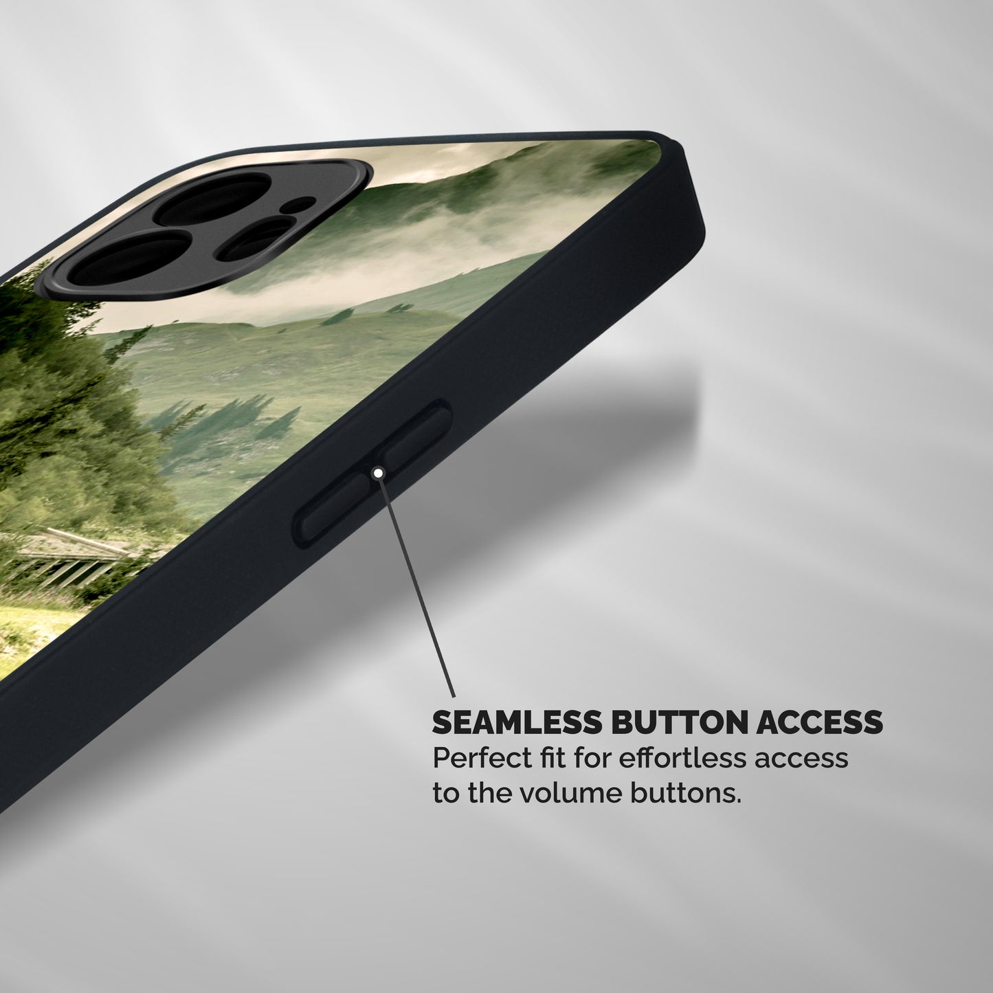 Nature Bike Shockproof Hybrid Protection (Metal + TPU) Back Case Cover