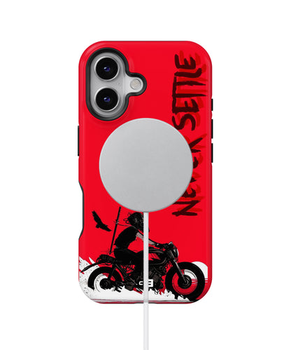 Never Settle Ride MagSafe Bumper Case