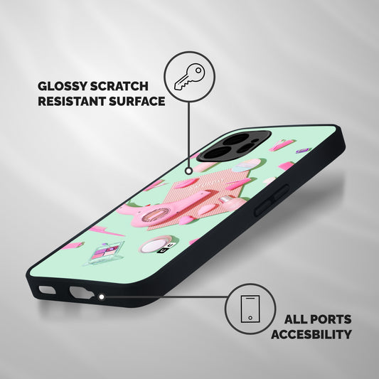 Night Out Slay Shockproof Hybrid Protection (Metal + TPU) Back Case Cover