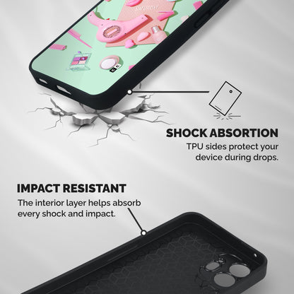 Night Out Slay Shockproof Hybrid Protection (Metal + TPU) Back Case Cover