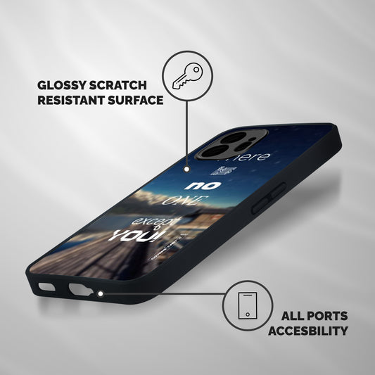 No One But You Shockproof Hybrid Protection (Metal + TPU) Back Case Cover