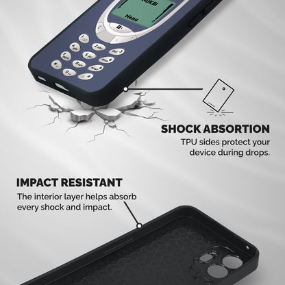 Nokai Classic Shockproof Hybrid Protection (Metal + TPU) Back Case Cover