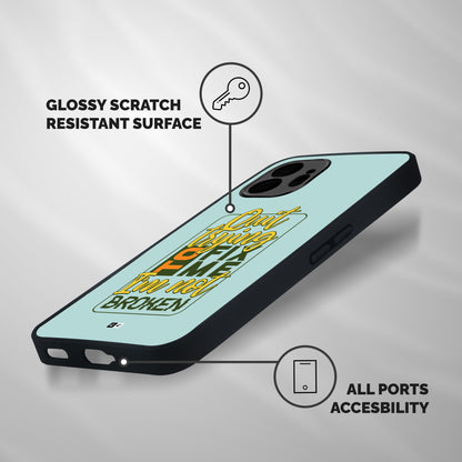 Not Broken Shockproof Hybrid Protection (Metal + TPU) Back Case Cover