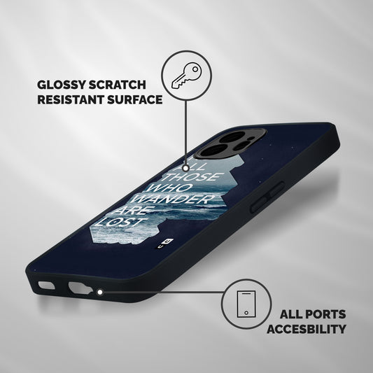 Not Lost Shockproof Hybrid Protection (Metal + TPU) Back Case Cover