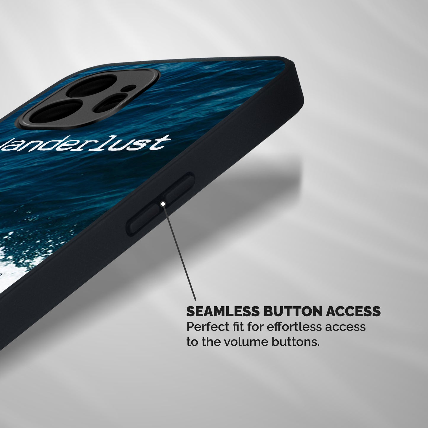 Ocean Wanderlust Shockproof Hybrid Protection (Metal + TPU) Back Case Cover