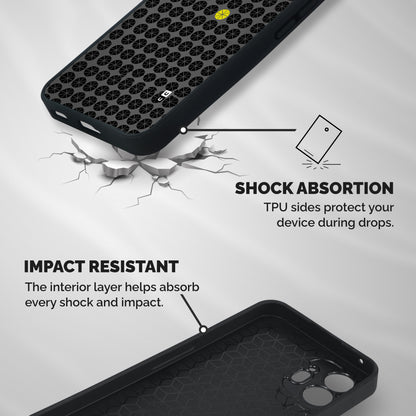 Odd One Shockproof Hybrid Protection (Metal + TPU) Back Case Cover