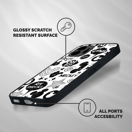 Oh Boy Design Shockproof Hybrid Protection (Metal + TPU) Back Case Cover