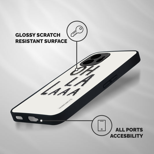 Oh La La Shockproof Hybrid Protection (Metal + TPU) Back Case Cover