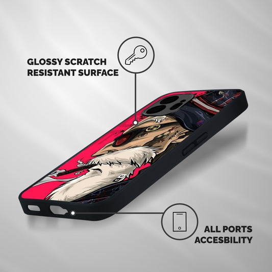Old Man Swag Shockproof Hybrid Protection (Metal + TPU) Back Case Cover