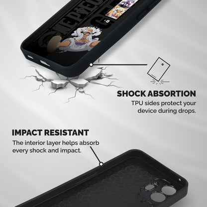 One Piece Monkey D LUffy Gear 5 Shockproof Hybrid Protection (Metal + TPU) Back Case Cover