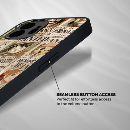 One Piece Most Wanted Shockproof Hybrid Protection (Metal + TPU) Back Case Cover