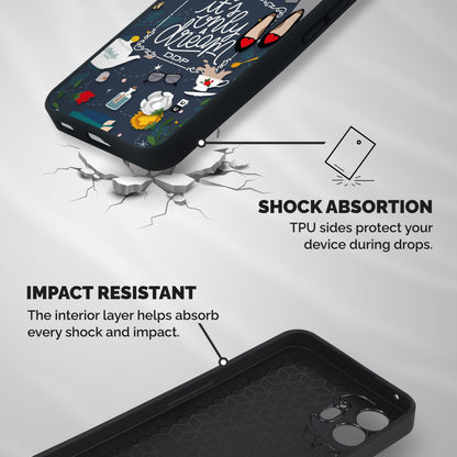 Only A Dream Shockproof Hybrid Protection (Metal + TPU) Back Case Cover