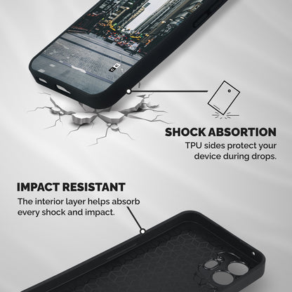Only Streets Shockproof Hybrid Protection (Metal + TPU) Back Case Cover