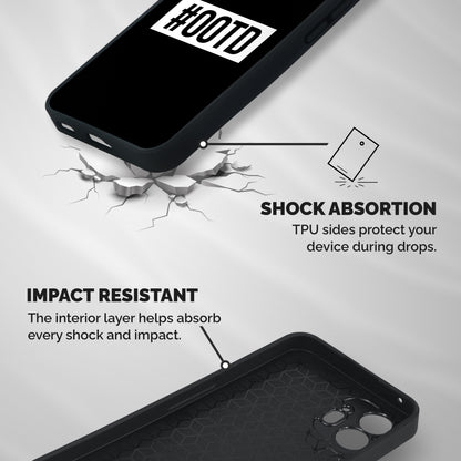 OOTD Shockproof Hybrid Protection (Metal + TPU) Back Case Cover