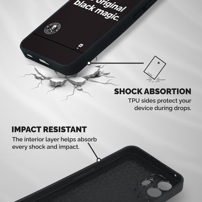Original Black Magic Shockproof Hybrid Protection (Metal + TPU) Back Case Cover