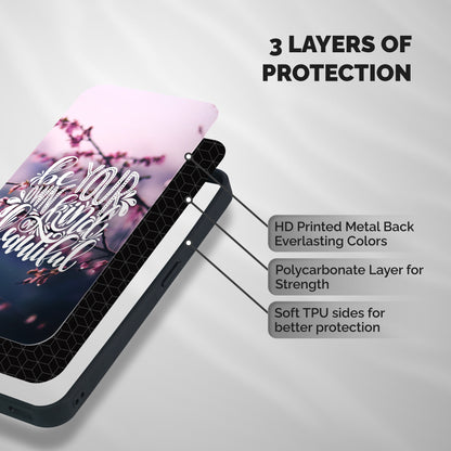 Own Kind of Beautiful Shockproof Hybrid Protection (Metal + TPU) Back Case Cover